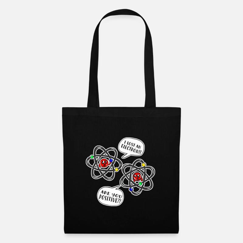 science - Sac en tissu - noir