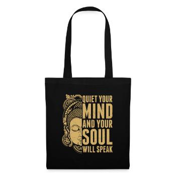 L’ de l’hindouisme parle bouddhiste Cooles - Sac en tissu - noir - Devant
