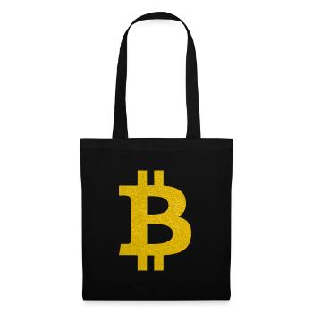 Bitcoin - Sac en tissu - noir - Devant