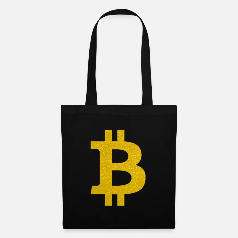 Bitcoin - Tote Bag - black