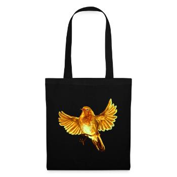 yellow bird - Tote Bag - black - Front