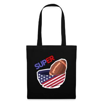 American Football Final Champion Funny Team Fan - Tote Bag - black - Front