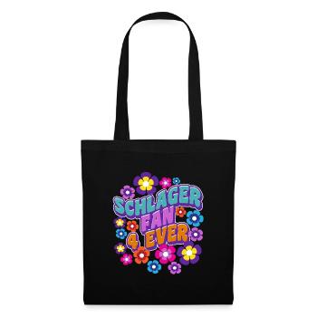 Schlagerfan Schlagermusik Fan Schlager Statement - Tote Bag - black - Front
