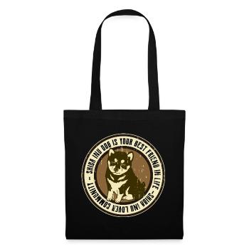 Shiba Inu dog - Tote Bag - black - Front