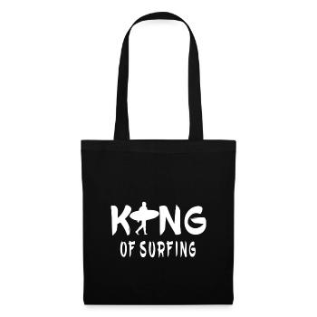 King of surfing / Surfer King / Gift / Waves - Tote Bag - black - Front