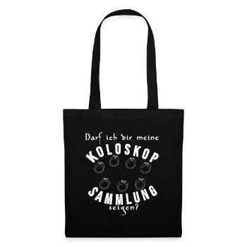 Docteur en médecine interne interniste colonoscope cadeau - Sac en tissu - noir - Devant