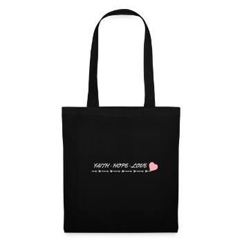 Faith-Hope-Love - Tote Bag - black - Front