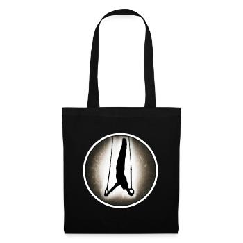Gymnastique - Anneaux - Sac en tissu - noir - Devant