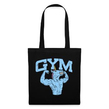GYM - Sac en tissu - noir - Devant