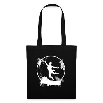 Dancer Circus Jumping Joy White - Tote Bag - black - Front
