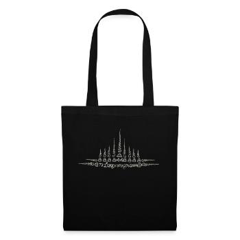 Sak Yant Thai Tattoo Neuf Bouts Gao Yord - Sac en tissu - noir - Devant