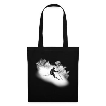 SKI ALPIN - Sac en tissu - noir - Devant