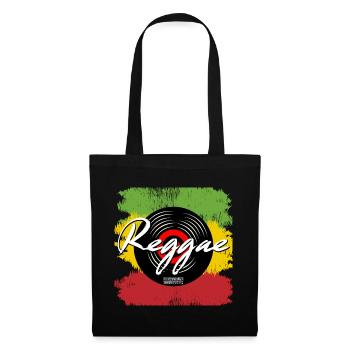 Ambiances Reggae Record - Sac en tissu - noir - Devant