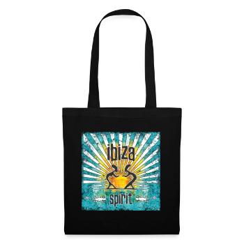 Ibiza Spirit Sun Art Design - Tote Bag - black - Front