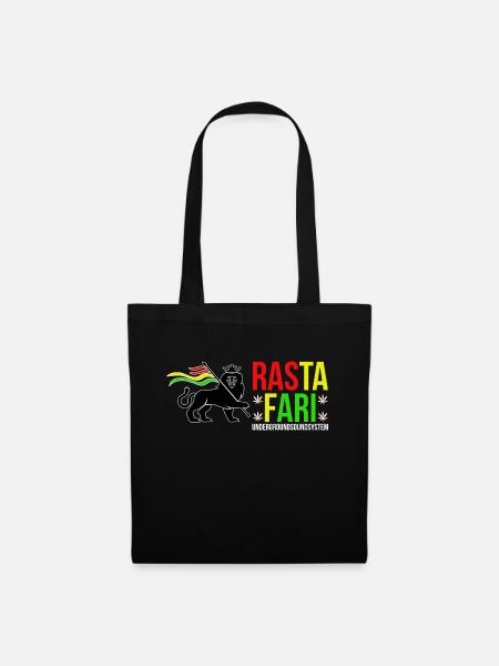 Système sonore souterrain de Rasta Fari - Sac en tissu - noir