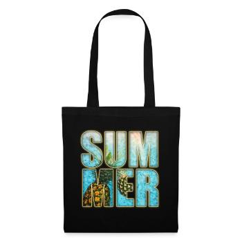 Summer - Stoffbeutel - Schwarz - Vorne