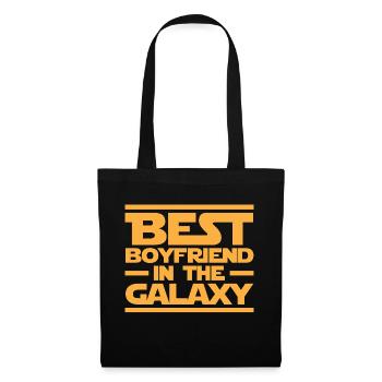 Meilleur ami de la galaxie - Sac en tissu - noir - Devant