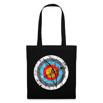 Archery Target Archer Gift - Tote Bag - black - Front