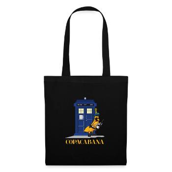 Cadeau de la police de Copacabana au Brésil - Sac en tissu - noir - Devant