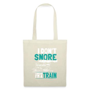 Snoring like a train dreaming - Tote Bag - nature - Front