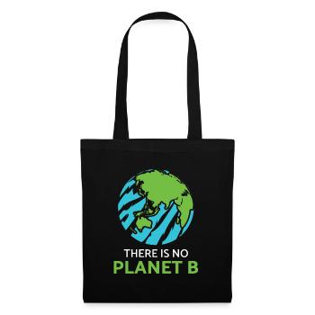 Protection du climat environnement planète terre climat politique climatique - Sac en tissu - noir - Devant