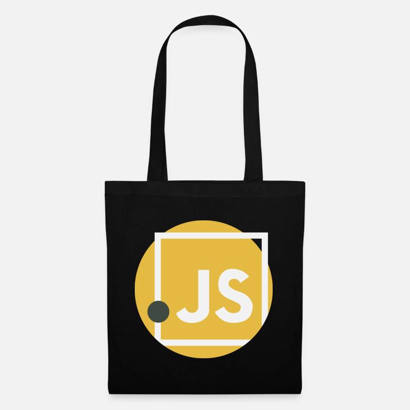 JavaScript point JS - Sac en tissu - noir