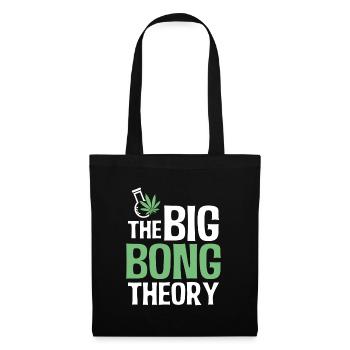 Big Bong Theory Weed High Weed Marijuana - Tote Bag - black - Front