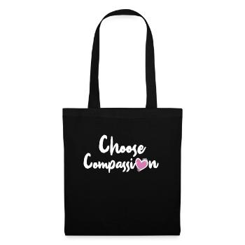 Compassion Éthique Motivation Cadeau cool - Sac en tissu - noir - Devant