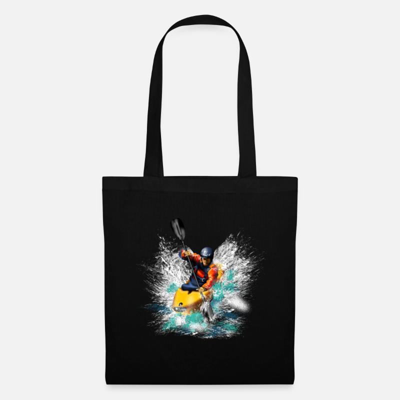 kayaking - Tote Bag - black