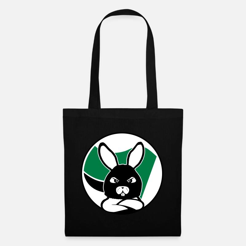 Antispe Bunny - Stoffbeutel - Schwarz