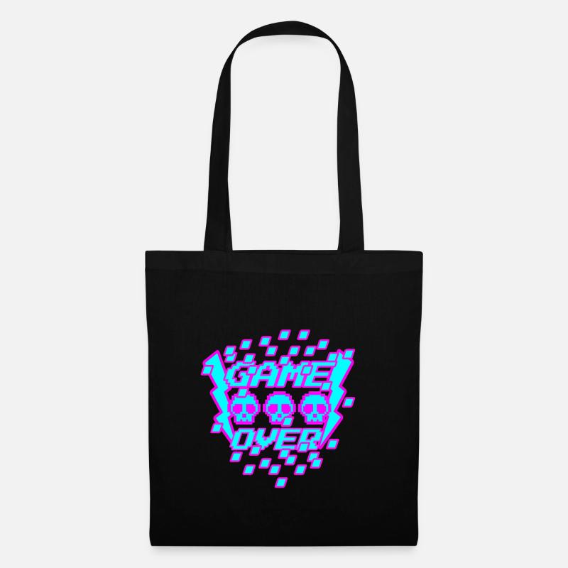 Game Over Pixel - Tote Bag - black