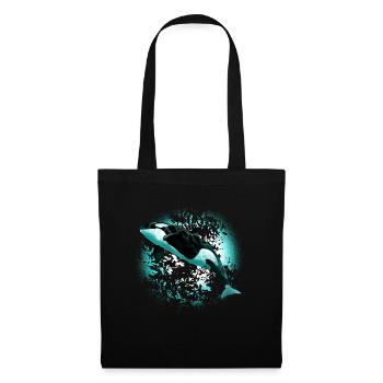orca - Tote Bag - black - Front