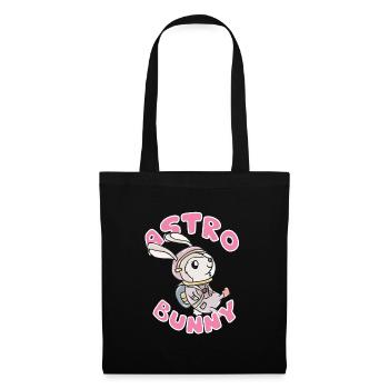 Astronaut bunny - Tote Bag - black - Front