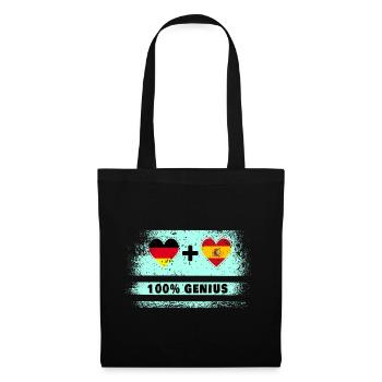 Germany and Spain 100% brilliant / Gift - Tote Bag - black - Front