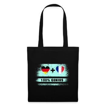 Germany and France 100% brilliant / Gift - Tote Bag - black - Front