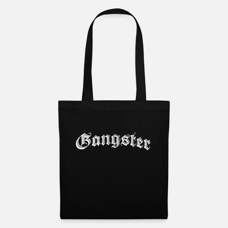 Gangster - Stoffbeutel - Schwarz