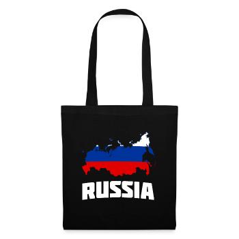 Russia Russia Map Map Country Gift - Tote Bag - black - Front