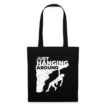 Rock climbing Mountaineering Boulder climbing Funny - Tote Bag - black - Front
