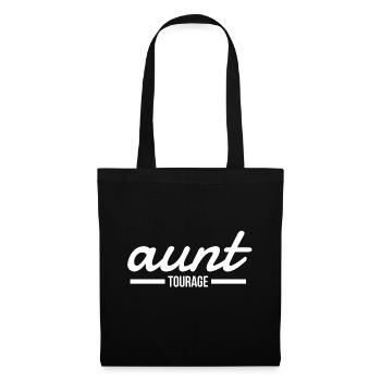 Aunt Tourage - Stoffbeutel - Schwarz - Vorne