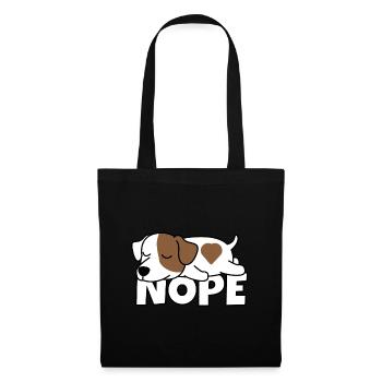 Jack Russell Terrier Nope - Tote Bag - black - Front