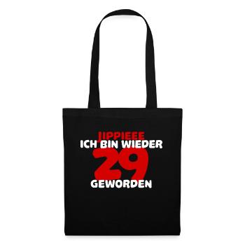 Birthday saying Lustig 29th birthday Funny - Tote Bag - black - Front