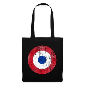 Paraguay air force roundel Fliegerabzeichen - Tote Bag - black - Front
