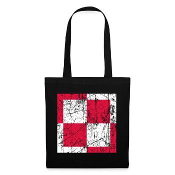 Fliegerabzeichen Polen air force roundel Poland - Tote Bag - black - Front