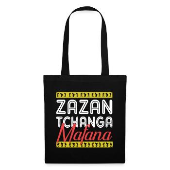 T-SHIRT ZAZAN TCHANGA MAFANA_MAYOTTE - Stoffbeutel - Schwarz - Vorne