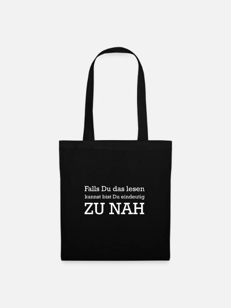 lustig - Stoffbeutel - Schwarz