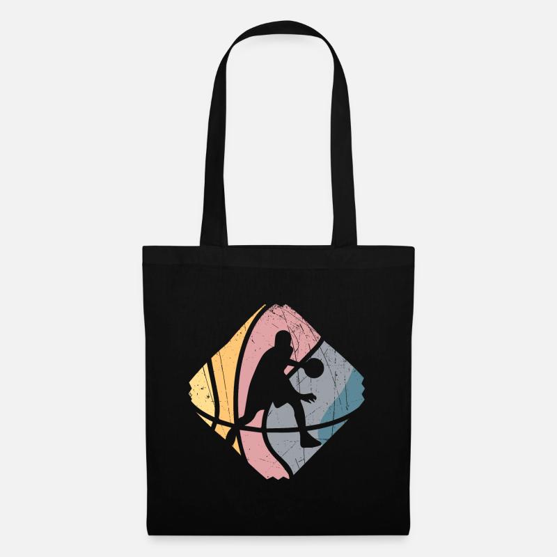 Basketballer - Basketball - Stoffbeutel - Schwarz