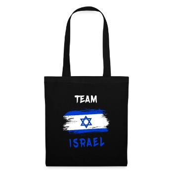 Team Israel / Flag - Tote Bag - black - Front