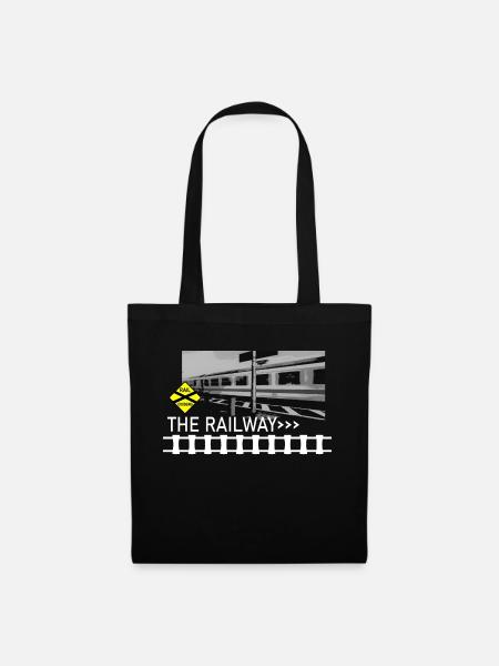 THE RAILWAY - Stoffbeutel - Schwarz