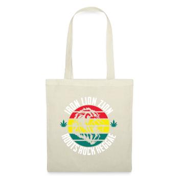 IRON LION ZION, ROOTS ROCK REGGAE, Marley, Rasta - Tote Bag - nature - Front
