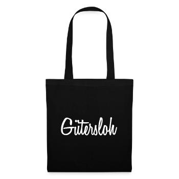 Gütersloh Handschrift Logo - Stoffbeutel - Schwarz - Vorne